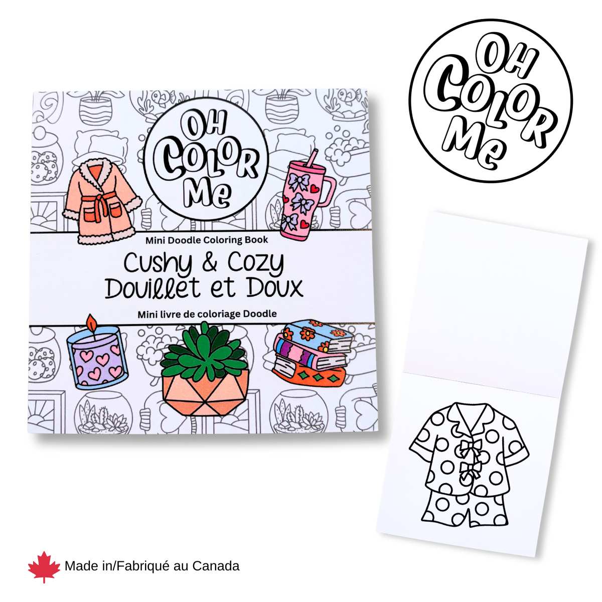 Cushy & Cozy Mini Coloring Book