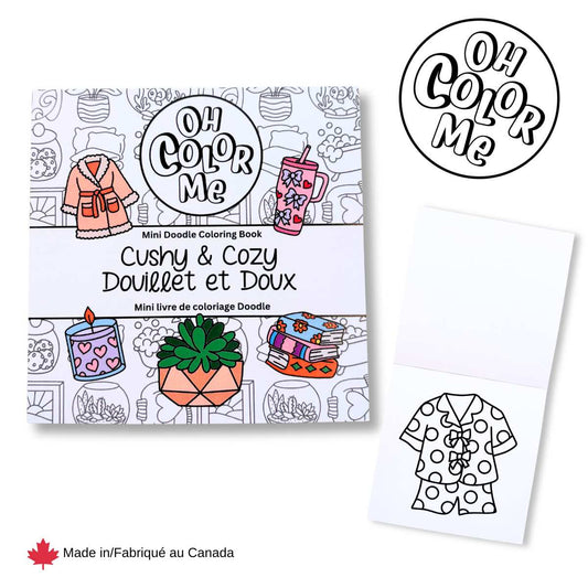 Cushy & Cozy Mini Coloring Book