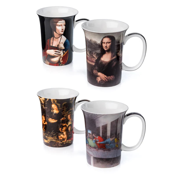 Da Vinci Set of 4 Mugs