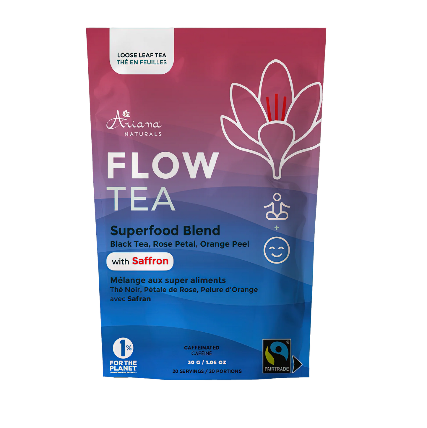 FLOW Tea Superfood Saffron Blend