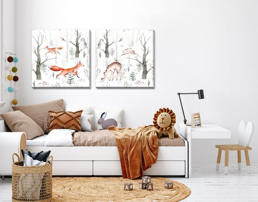 Woods Fox Artwork
