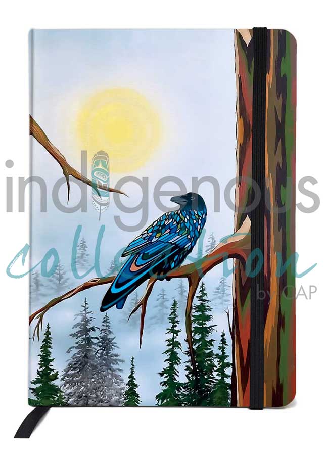 Golden Moon Lined Journal