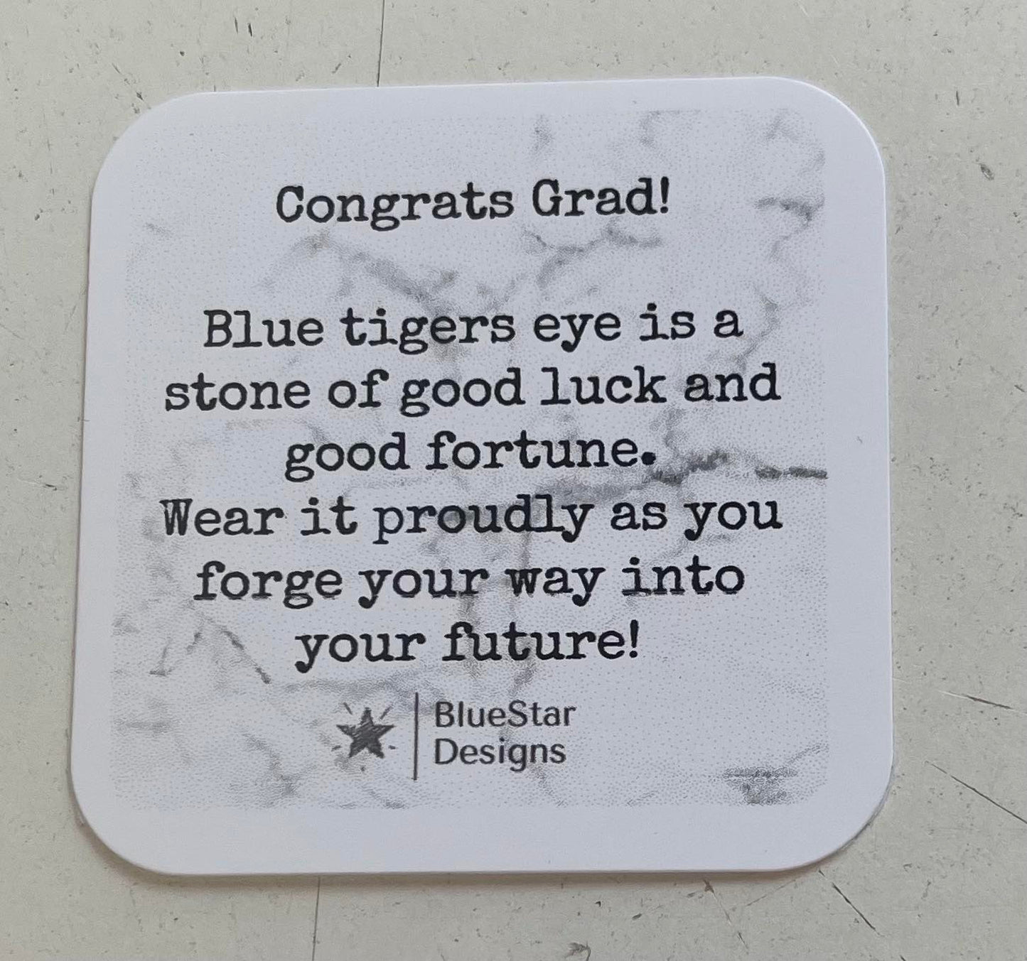 Congrats Grad (Beaded Bracelet)