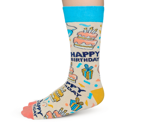 Happy Birthday Socks - For Her