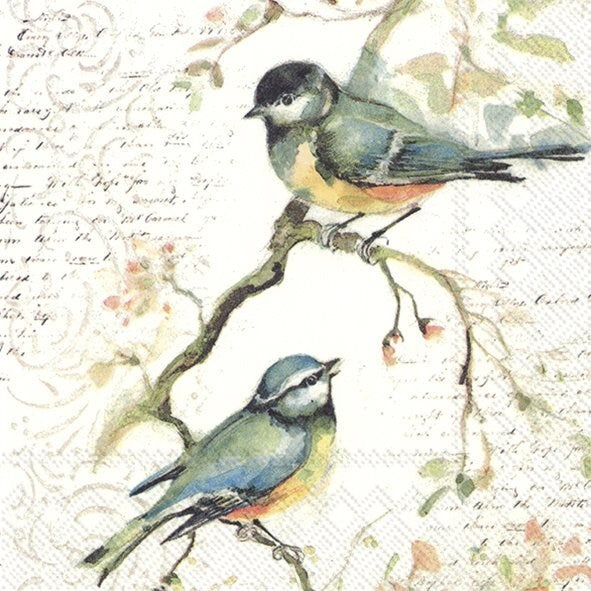 Serviettes cocktail printemps/été