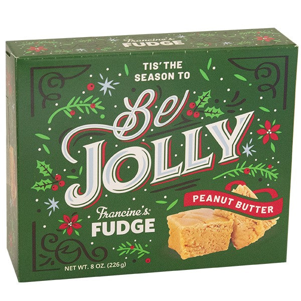 Holiday Peanut Butter Fudge