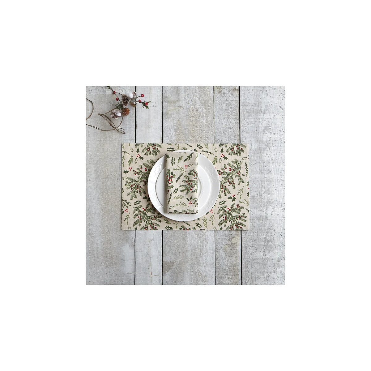 Holly Napkin Set of 4 Multi