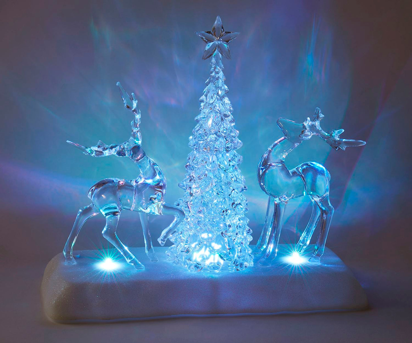 LED Musical Reindeer & Tree Decor