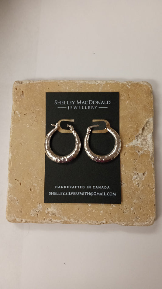 Large Hammered Hoops