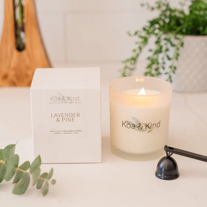 Lavender & Pine Soy Candle