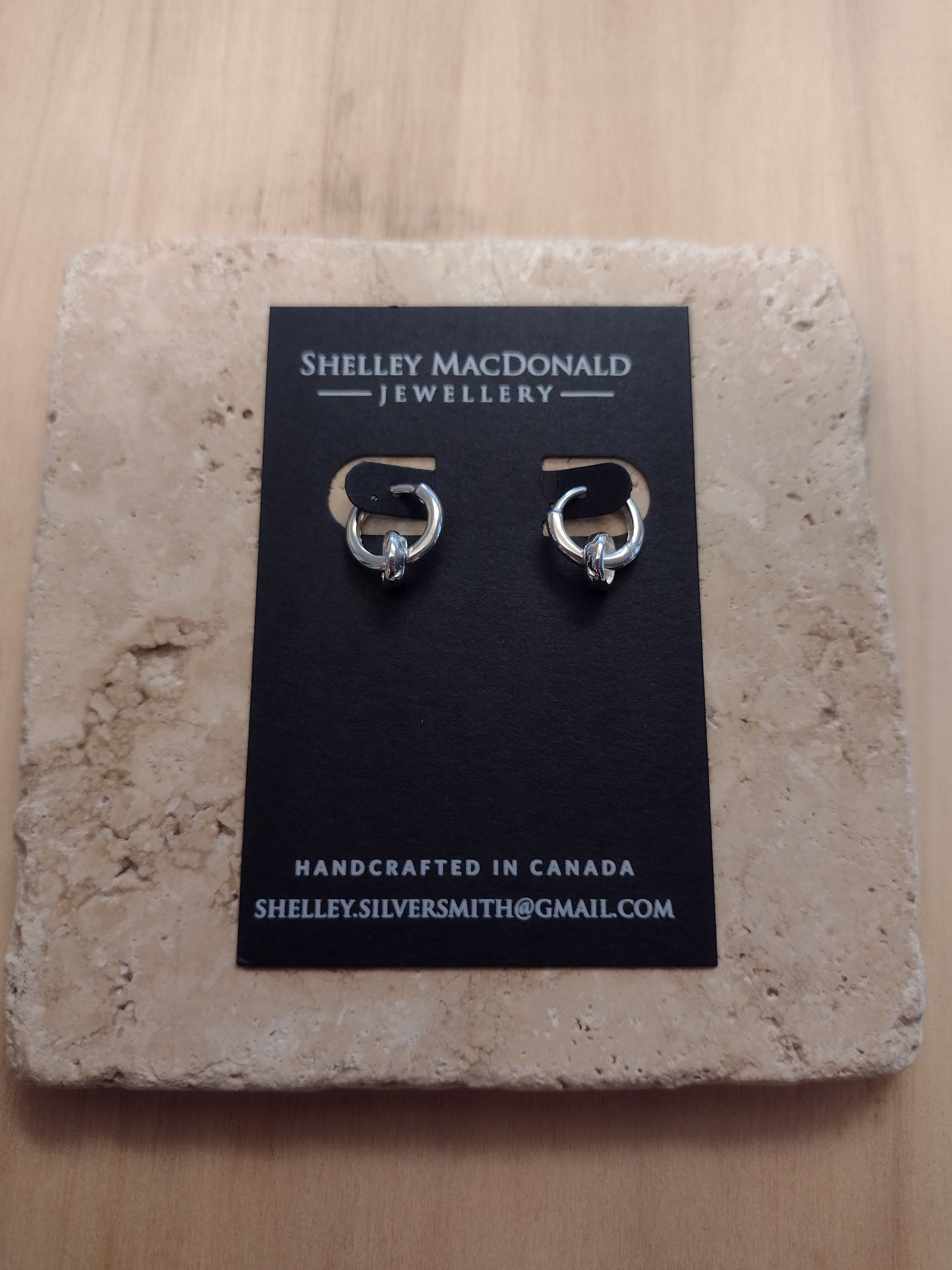 Mini Charm Hoop Earrings
