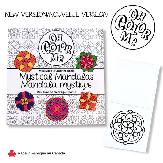 Mystical Mandalas Mini Coloring Book