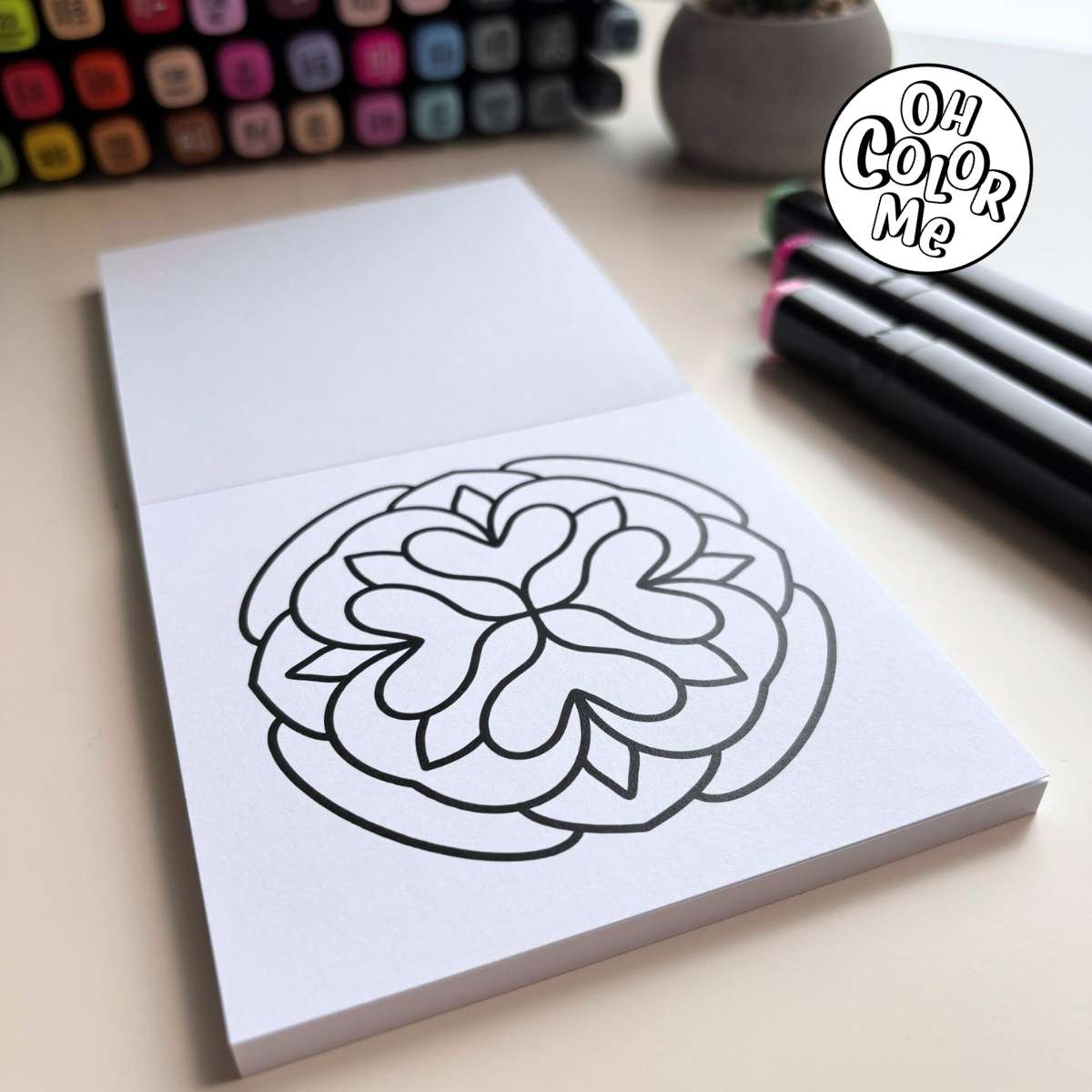 Mystical Mandalas Mini Coloring Book