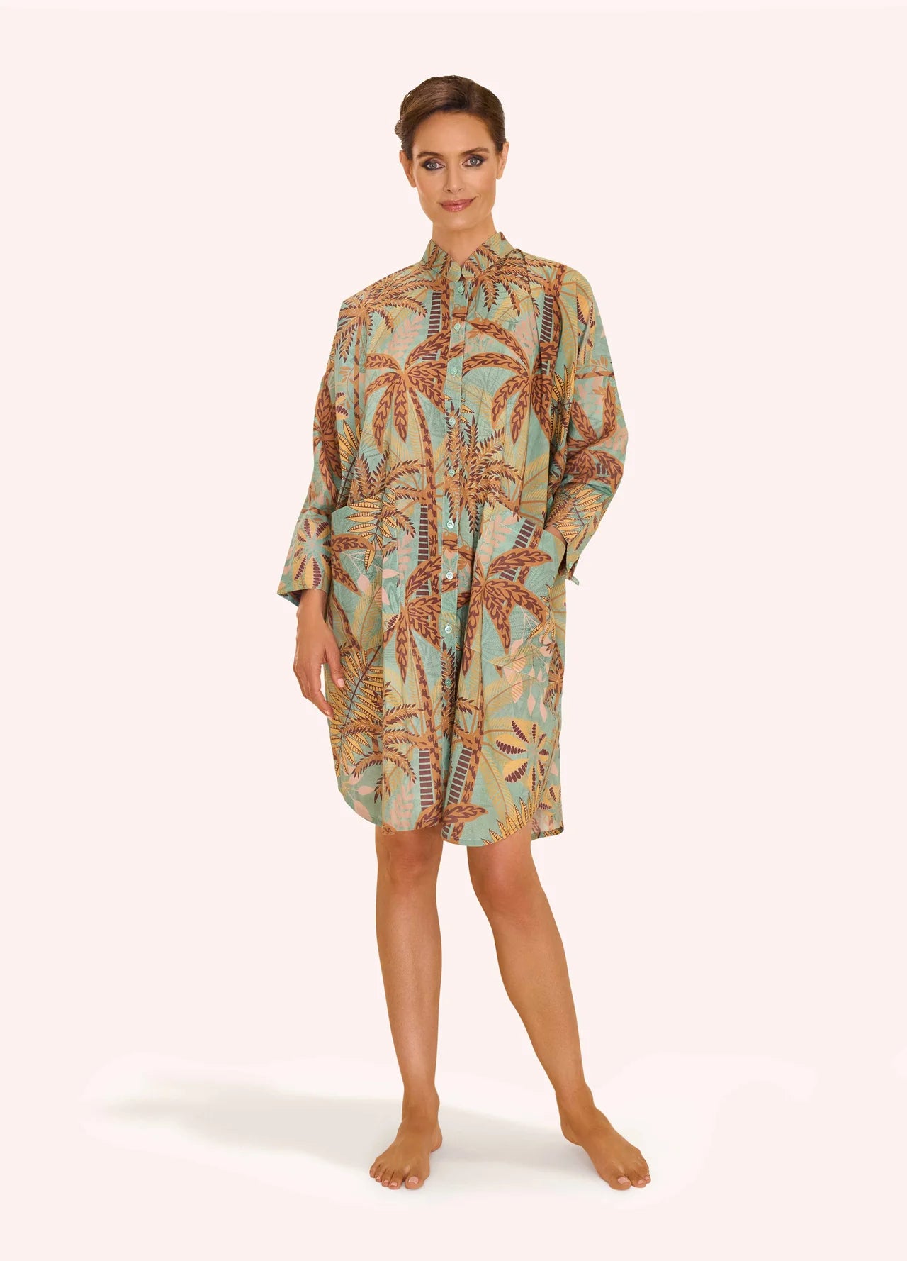 Oversized Shirt Dress
