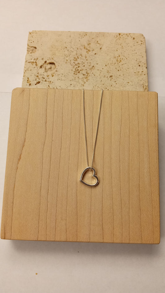 Open Heart Necklace