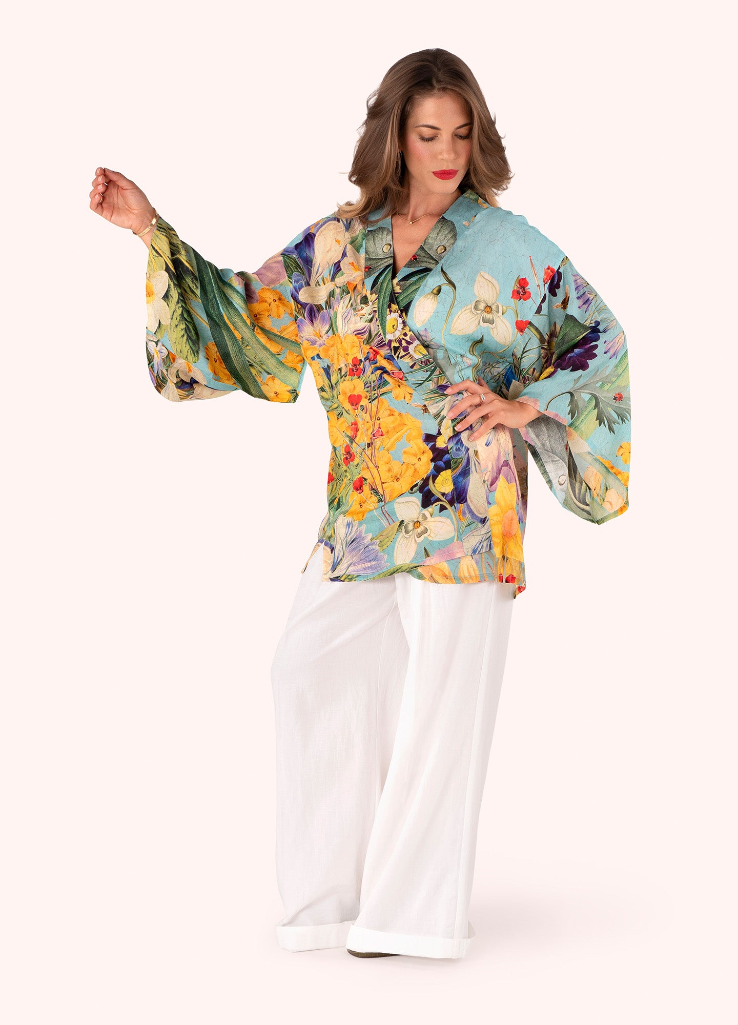 Spring Flora Kimono Jacket