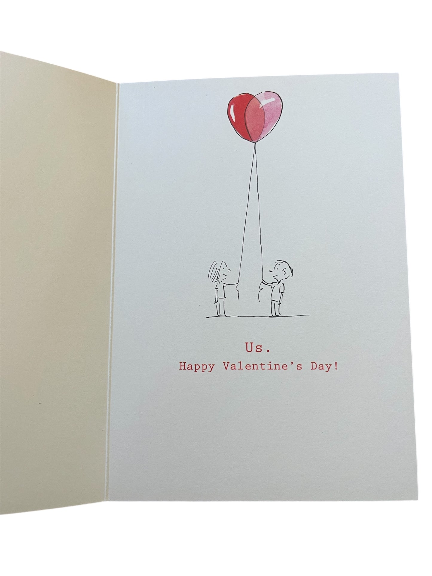 Balloon Love Valentine's Greeting Card