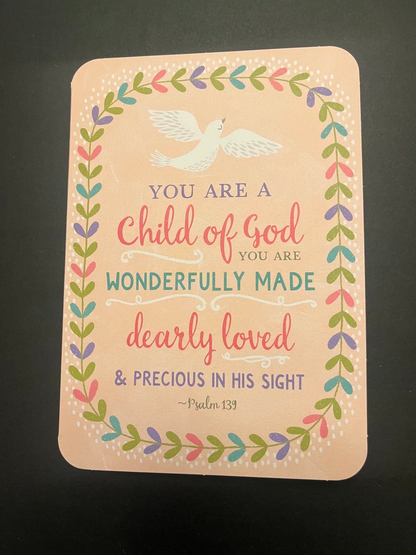 Child of God-- First Communion Card