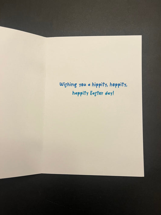 Hippity Hoppity Easter Card