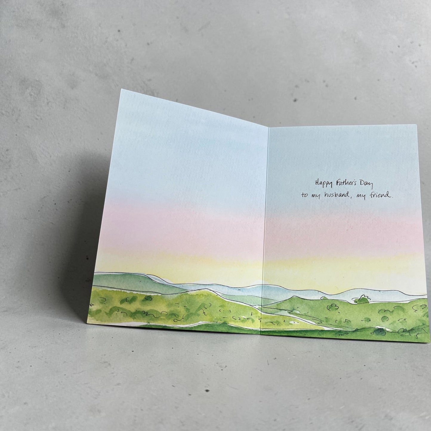 Side by Side -  Father's Day Card