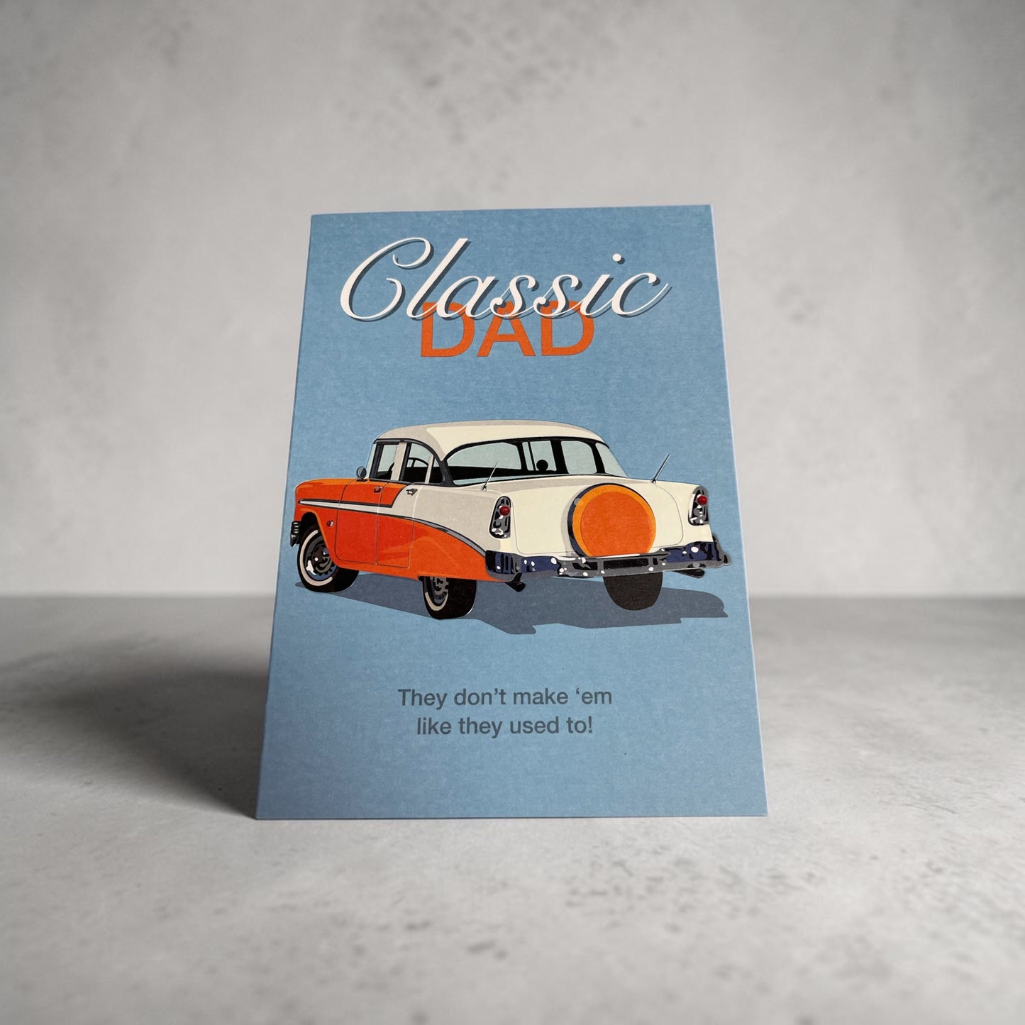 Twotone Classic -  Father's Day Card