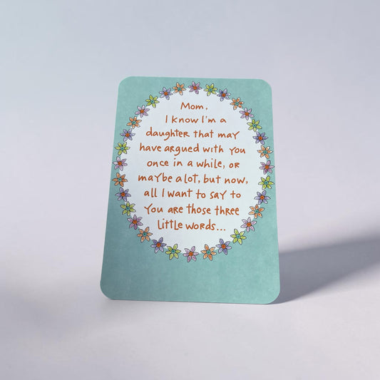 Your Were Right Frame (From Daughter) - Mother's Day Card