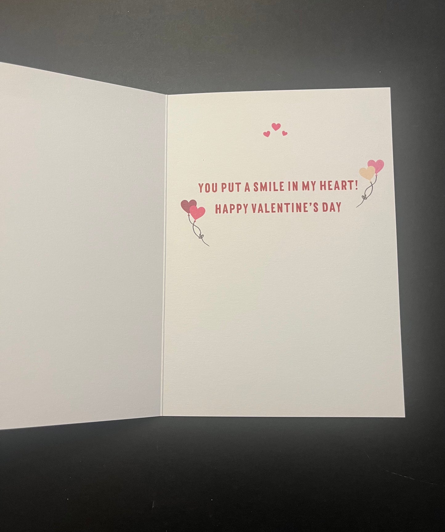 Character Letters Valentine's Greeting Card