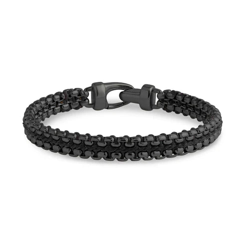 Shadow Weave Bracelet Gunmetal