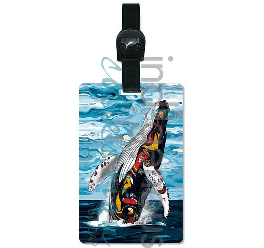 Spirit Whale Luggage Tag