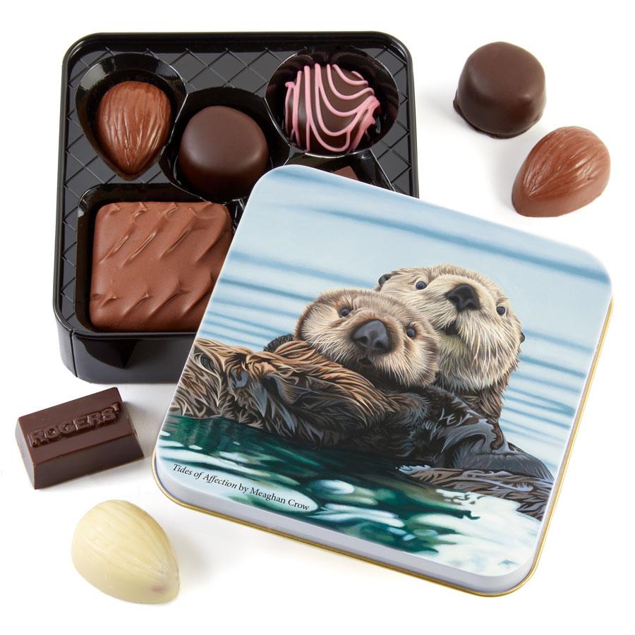 Tides of Affection Small Chocolate Tin