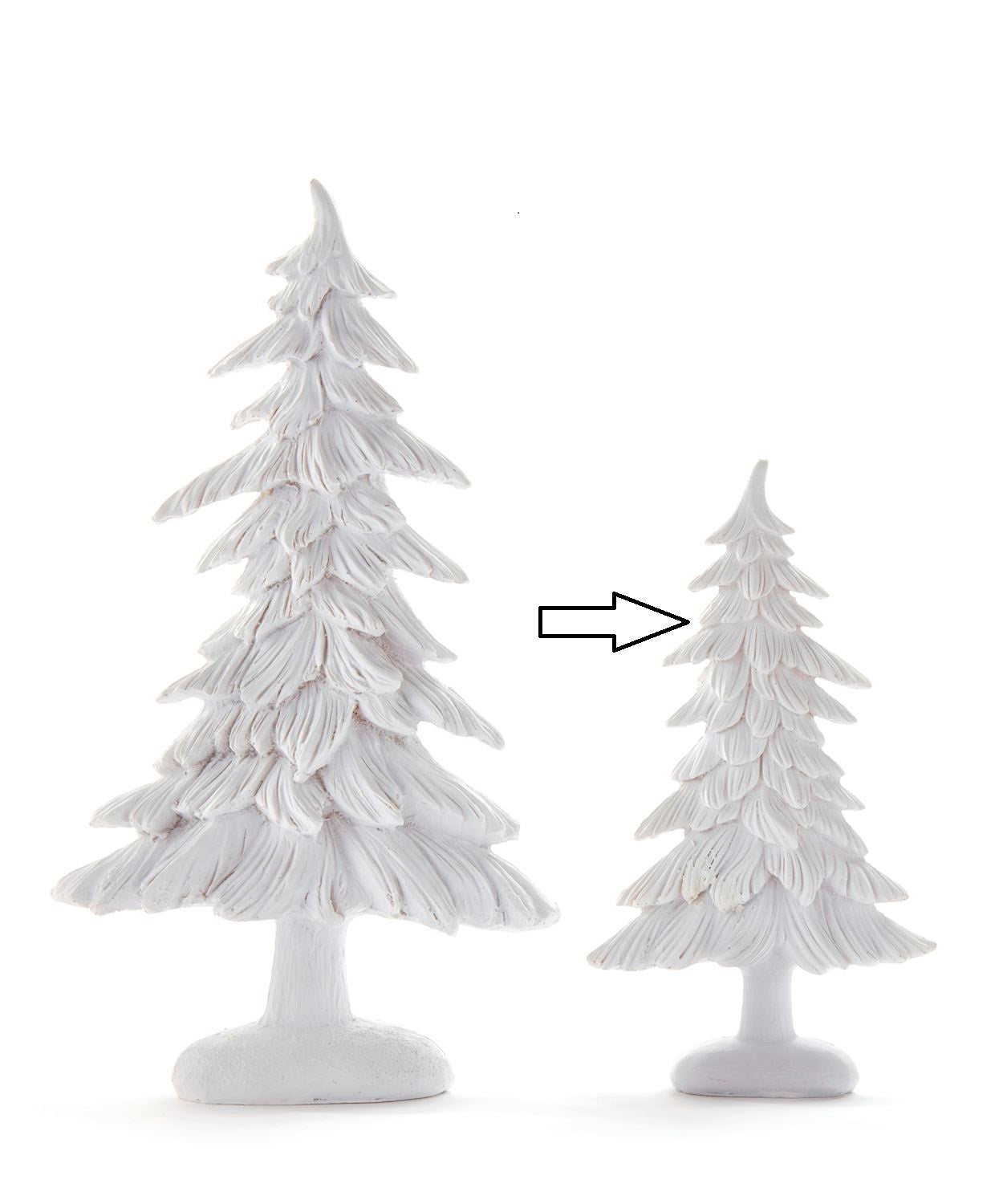 White Christmas Tree Decor