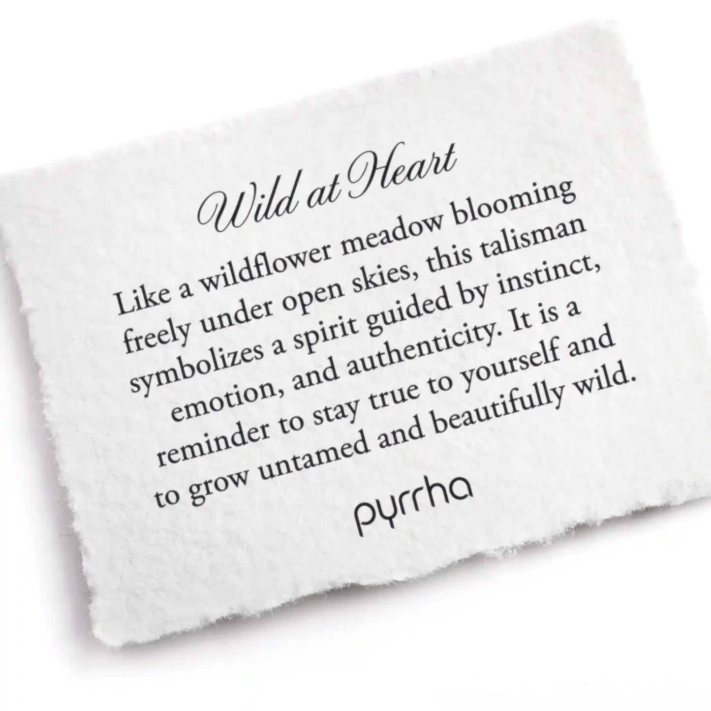 Wild at Heart Talisman Capri Blue Sterling Silver - Made in Canada