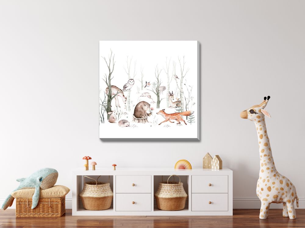 Woodland Animals Artwork