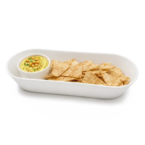Zahara 2-Piece Chip & Dip Boat