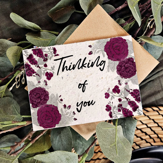 Seeded Paper All Occasion Card - Thinking of You