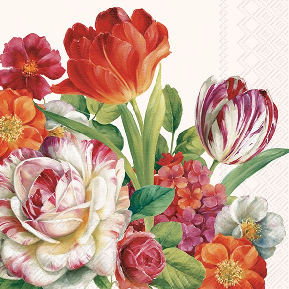 Serviettes cocktail printemps/été