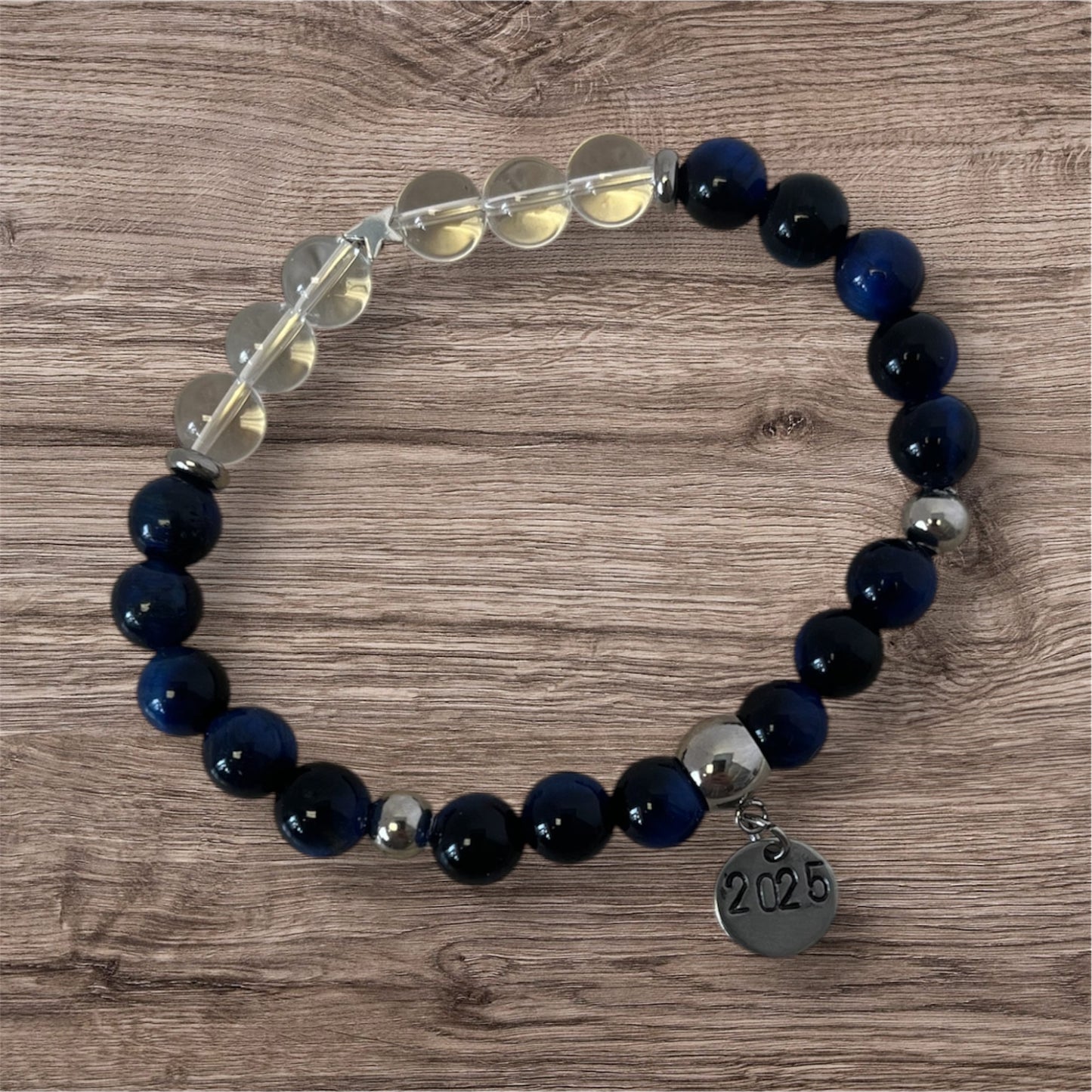 Blue Tiger's Eye Grad Bracelet