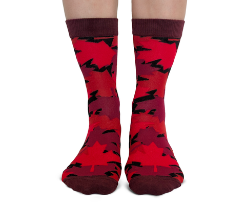 Maple Leaf Socks - For Her