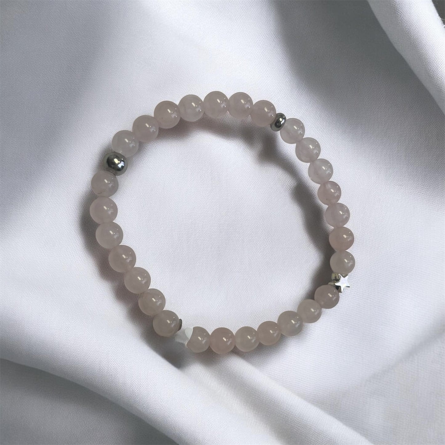 Beaded Bracelet 6mm  - Made in Canada