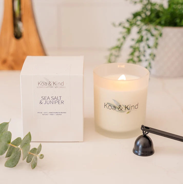 Sea Salt & Juniper Soy Candle