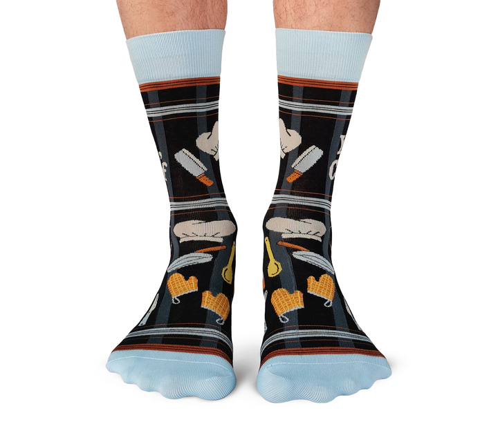 Yes Chef, Mens Crew Socks