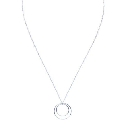 Double Circle Pendant Large