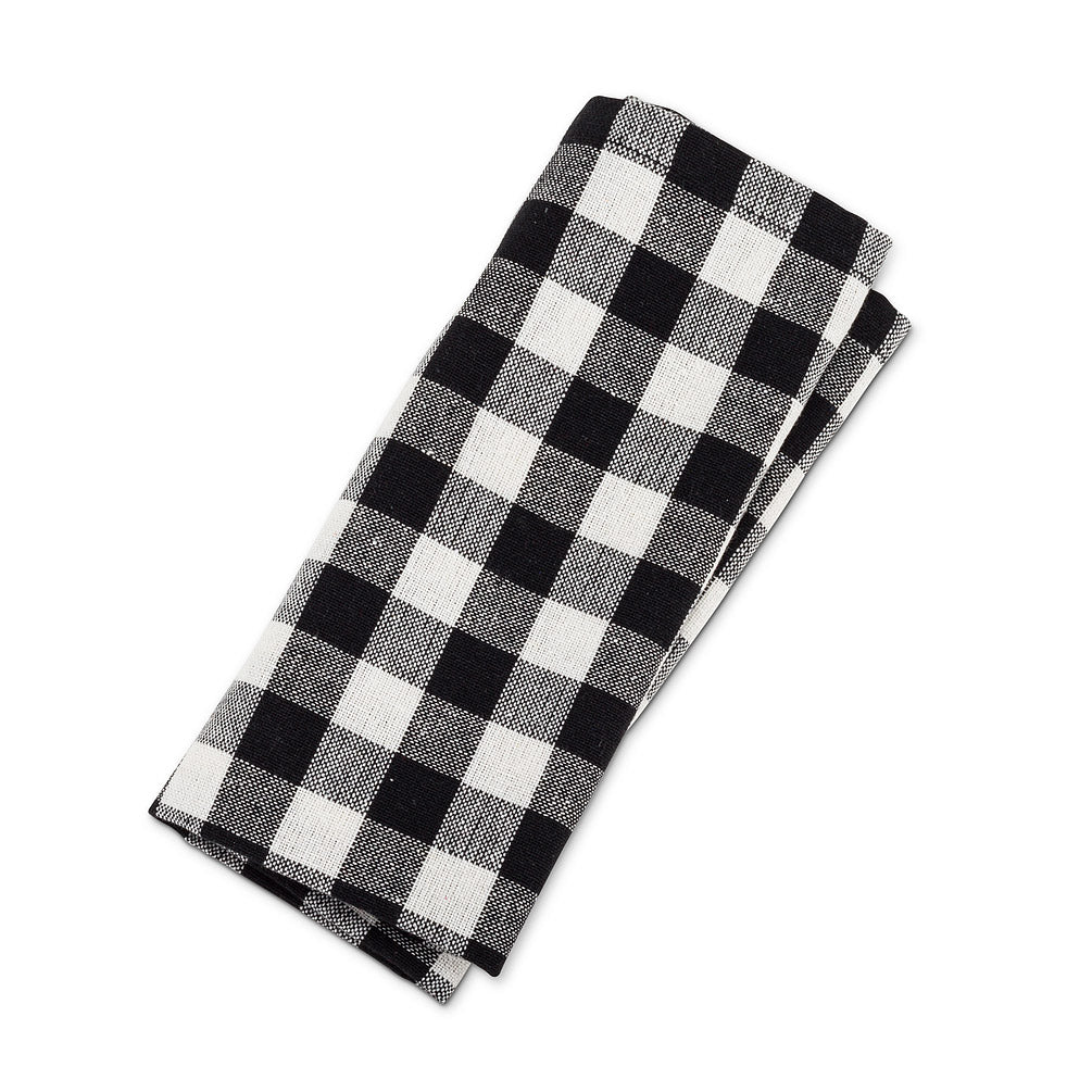 Buffalo Check Napkin Black and White