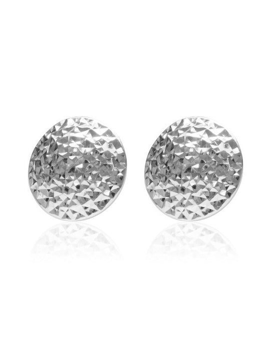 Round stud earrings