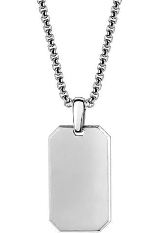 Dog Tag Matte Finish
