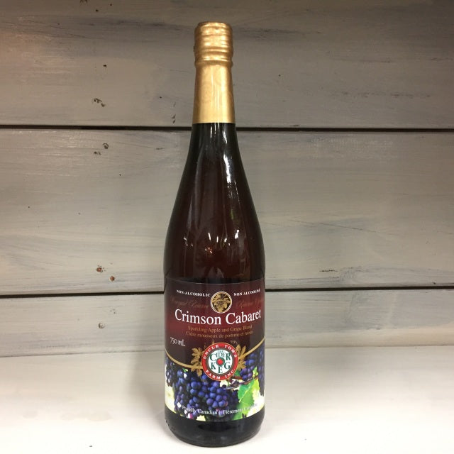 Non-Alcoholic Crimson Cabaret Sparkling Cider