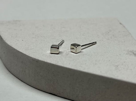 Cube Stud Earrings