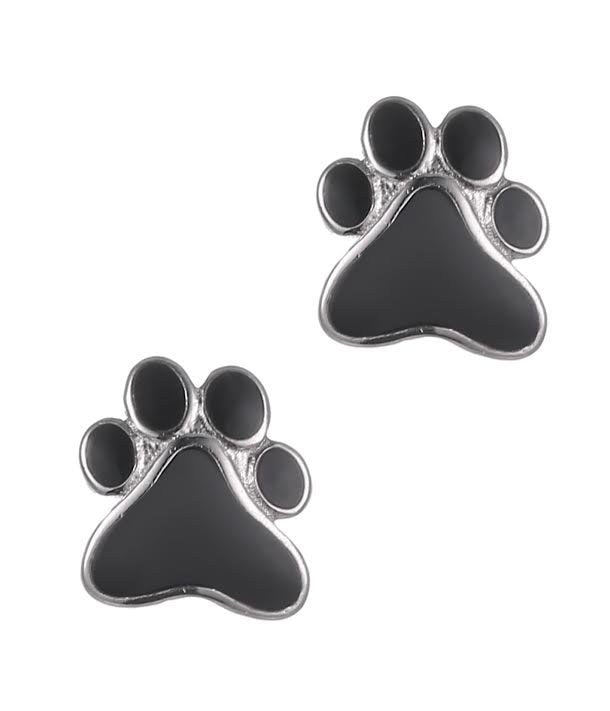 Dog Paw Earrings