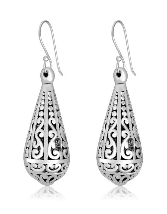 Large Drop Exotic Earrings