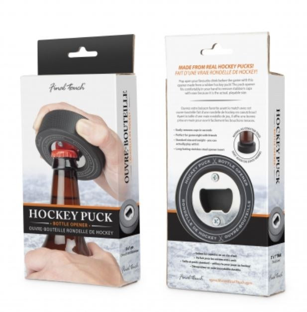 Hockey Puck Bottle Opener